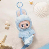 Maxbell Labubu Plush Keychain Pendant Toy Cartoon with Keyring Accessories Plush Toy THE MONSTERS