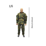 Maxbell 1/6 Scale Men Action Figure 30cm Realistic for Boys Girls Children Collector American