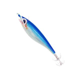 Maxbell Luminous Squid Jigs Hook Glow Float Minnow Lure for All Waters Freshwater light blue