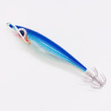 Maxbell Luminous Squid Jigs Hook Glow Float Minnow Lure for All Waters Freshwater light blue