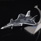 Maxbell 1:144 Scale Attack Plane Model Metal Aircraft Model for Bookshelf Bar Office