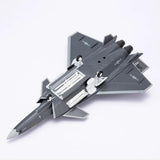 Maxbell 1:144 Scale Attack Plane Model Metal Aircraft Model for Bookshelf Bar Office