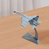 Maxbell 1/144 J 15 Fighter Plane Gift Alloy Aircraft Model for Cabinet Home Bookshelf
