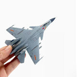 Maxbell 1/144 J 15 Fighter Plane Gift Alloy Aircraft Model for Cabinet Home Bookshelf