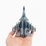 Maxbell 1/144 J 15 Fighter Plane Gift Alloy Aircraft Model for Cabinet Home Bookshelf