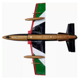 Maxbell 1/72 MB339 Jet Trainer Plane Diecast Plane Model for Bar Bedroom Living Room