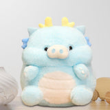 Maxbell Plush Dragon Doll 11.81'' Cartoon Party Favors Cushion Dragon Stuffed Animal