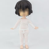 Maxbell 4x 1:12 Dolls Clothes Set Scene Photo Prop Base Layer Shirt for Gsc BJD Doll long sleeved suit