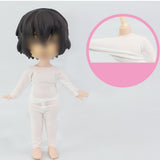 Maxbell 4x 1:12 Dolls Clothes Set Scene Photo Prop Base Layer Shirt for Gsc BJD Doll long sleeved suit