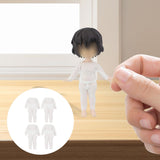Maxbell 4x 1:12 Dolls Clothes Set Scene Photo Prop Base Layer Shirt for Gsc BJD Doll long sleeved suit