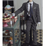 Maxbell 1/6 Scale Figure Doll Clothes Outfit with Shirt Belt for 12inch Male Figures