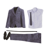 Maxbell 1/6 Scale Figure Doll Clothes Outfit with Shirt Belt for 12inch Male Figures