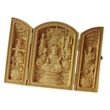 Maxbell Buddha King Buddha Lightweight Handmade Carving Home Decor Sitting Statue Desk