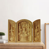 Maxbell Buddha King Buddha Lightweight Handmade Carving Home Decor Sitting Statue Desk