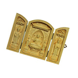 Maxbell Western Three Saint Figurine Lifelike Vivid Crafts Desk Miniature Sculpture