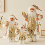 Maxbell Christmas Decor Doll Cute Santa Claus Figurine for Xmas Party Table Ornament S
