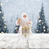 Maxbell Christmas Decor Doll Cute Santa Claus Figurine for Xmas Party Table Ornament S