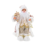 Maxbell Christmas Decor Doll Cute Santa Claus Figurine for Xmas Party Table Ornament S