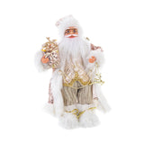 Maxbell Christmas Decor Doll Cute Santa Claus Figurine for Xmas Party Table Ornament S