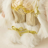 Maxbell Christmas Decor Doll Cute Santa Claus Figurine for Xmas Party Table Ornament S