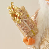 Maxbell Christmas Decor Doll Cute Santa Claus Figurine for Xmas Party Table Ornament S
