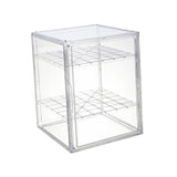 Maxbell Clear Display Case Football Helmet Display Case for Action Figure Toys Purse 3 Tiers