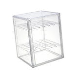 Maxbell Clear Display Case Football Helmet Display Case for Action Figure Toys Purse 3 Tiers