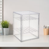 Maxbell Clear Display Case Football Helmet Display Case for Action Figure Toys Purse 3 Tiers