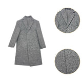 Maxbell 1/6 Male Trench Coat Action Figures Windbreaker for 12inch Male Dolls Figure gray