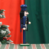 Maxbell Christmas Nutcracker Figure Figure Puppet Toy for Table Christmas Tree Decor