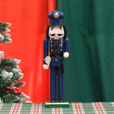 Maxbell Christmas Nutcracker Figure Figure Puppet Toy for Table Christmas Tree Decor