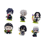 Maxbell 6 Pieces Cute Series Figures Trendy Gift Home Decor for Living Room Car Desk