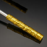 Maxbell Monkey Kings Cudgel Statue Lifelike Table Ornament for Office Bookshelf Home