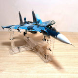 Maxbell Aircraft Model Spray Painting Rack Clear Hobby Model Display Base for Office 25.5cmx18.5cm