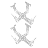 Maxbell Aircraft Model Spray Painting Rack Clear Hobby Model Display Base for Office 25.5cmx18.5cm