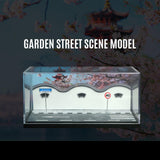 Maxbell 1/64 Car Scene Model Gift Park Backdrop Scene for Car Model Figures Ornament