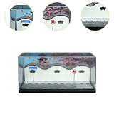 Maxbell 1/64 Car Scene Model Gift Park Backdrop Scene for Car Model Figures Ornament