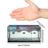 Maxbell 1/64 Car Scene Model Gift Park Backdrop Scene for Car Model Figures Ornament