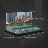 Maxbell 1/64 Car Scene Model Parking Scenery for Figures Vehicle Scene Toy Car Model