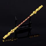 Maxbell Monkey Kings Cudgel Model Game Collection Figure for Cabinet Desktop Bookcase gold