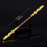 Maxbell Monkey Kings Cudgel Model Game Collection Figure for Cabinet Desktop Bookcase gold