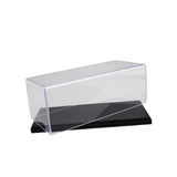 Maxbell Clear Acrylic Display Case for 1:43 Model Cars Protection for Arts Car Model black 16.3x7.3x8.5CM