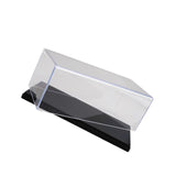 Maxbell Clear Acrylic Display Case for 1:43 Model Cars Protection for Arts Car Model black 16.3x7.3x8.5CM