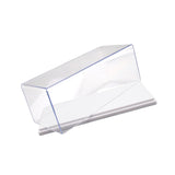 Maxbell Clear Acrylic Display Case for 1:43 Model Cars Protection for Arts Car Model white 16.3x7.3x8.5CM
