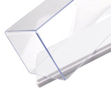 Maxbell Clear Acrylic Display Case for 1:43 Model Cars Protection for Arts Car Model white 16.3x7.3x8.5CM
