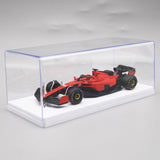 Maxbell Clear Acrylic Display Case for 1:43 Model Cars Protection for Arts Car Model white 16.3x7.3x8.5CM