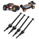 Maxbell 4x 1:12 RC Front and Rear Drive Shaft RC Car Accessory for AM D12 AM x12 DIY