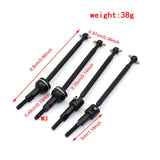 Maxbell 4x 1:12 RC Front and Rear Drive Shaft RC Car Accessory for AM D12 AM x12 DIY