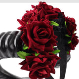 Maxbell Flower Wreath Hairband Flower Headband for Cosplay Role Playing Party Favors