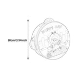 Maxbell Wood Handheld Tambourines Handbell Educational Toy for Dancing Game Toys KTV 10cm Ship